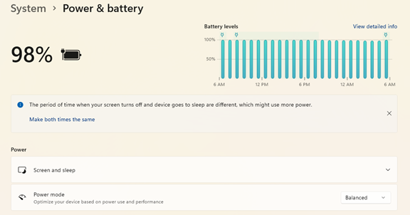 Power & Battery Power & Battery